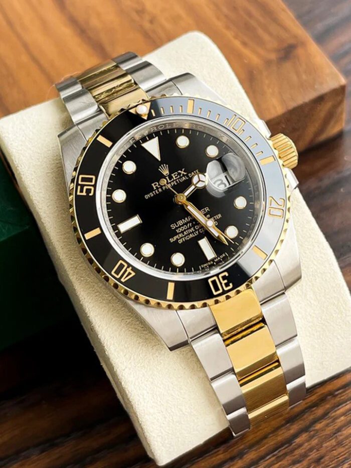 ROLEX SUBMARINER TWO TONE PREMIUM LUXURY WATCH